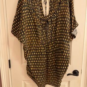 Anthropologie Plus Women's Bathing Suit Cover Up New With Tags Size 1x